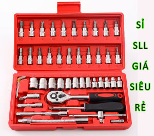 Bộ Dụng Cụ Sửa Chữa Tháo Lắp Đa Năng 46 Chi Tiết ( Đỏ )