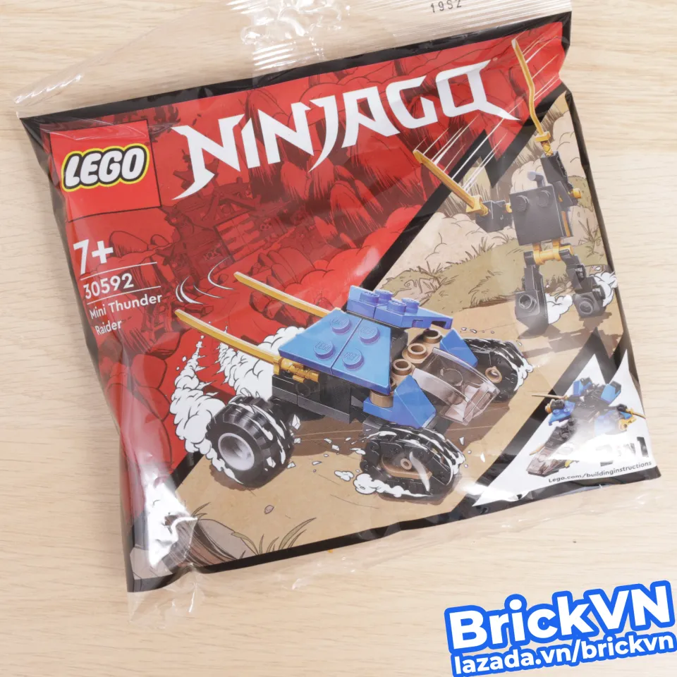 LEGO Ninjago 30592 Xe Tăng Sấm Chớp Mini của Jay (Túi Polybag, 69 