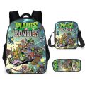 Plants Vs. Zombies Backpack – Printed School Bag For Kids & Teens – Lightweight Polyester Rucksack - View #3