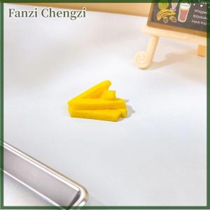 Fanzi 1 12 Dollhouse Fried Chicken Burger Fries Drink Set Dollhouse Food Decorations Dolls House Accessories Pretend Play Toys