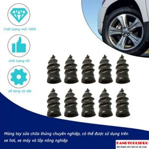 100 vít vá lốp xe LỚN VÀ NHỎ  không săm cho ô tô xe máy xe tải không cần tháo lốp