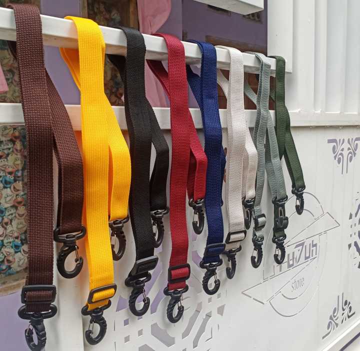 tali tas slempang slingbagkonveksi webbing ukuran 25cm murah tali