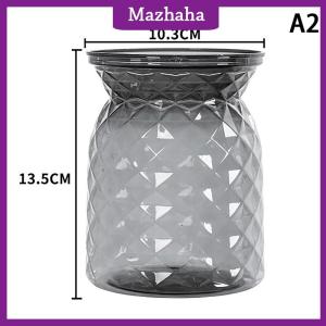 Mazhaha Mini Tự Tưới Nước Chậu Hoa Bể Cá Nhựa Trong Suốt Nhà Máy Chậu Tự Tưới Nước Trồng Chậu Bình Cho Trang Trí Nội Thất