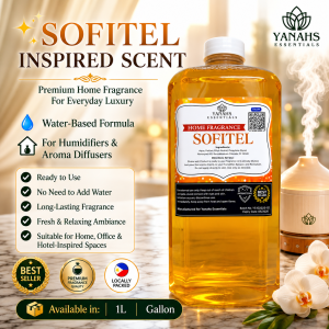 1L Sofitel Water Based Scent Essential Oil Fragrance for Humidifier Air Freshener & Linen Spray