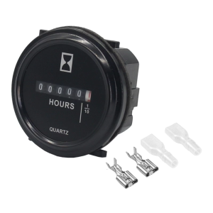 Hour Meters For Marine Auto Yacht Car Universal Waterproof Clock Gauge DC 6-80V