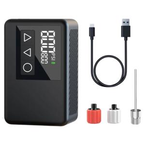 Lightweight ABS Bicycles Air Pumps Tire Inflator With High Pressure Cylinder For Road Mountain Bike Tire Repair