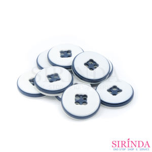 กระดุมเรซิ่น4รู (17มิล) (0001139)