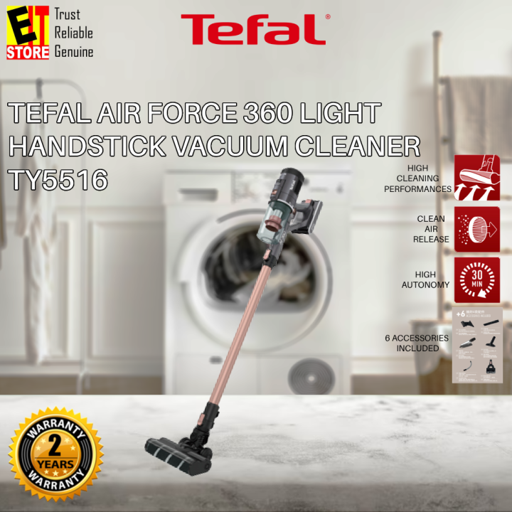 Tefal Vacuum Cleaner Air Force Light Ty Lazada