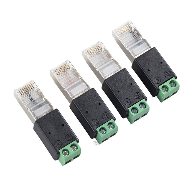 Rs485 With Rj45 tengding RJ45 to RS485 Converter RJ45 Terminal Adapter RJ45 to RS485 ...