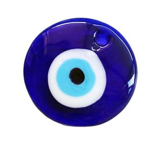 PAXTONE Round Evil Eye Charms Beads Classic 25/30/40/60MM Blue Eye Pendant Vintage Lucky Lucky Blue Eye Jewelry Gift