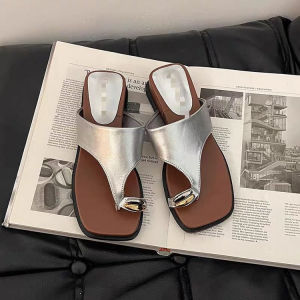 [Free Shipping] Thick-Soled Height-Increasing Wedge Flip-Flops For Women Summer Outdoor Wear 2026 New Model Suitable For Pairing With Skirts Beach Sandals Flip-Flops