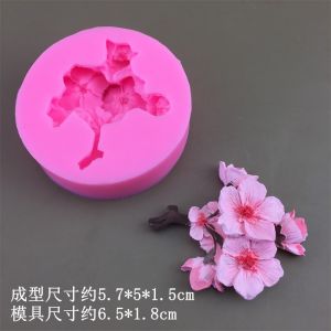 WH 3D Rose Flower Silicone Mold Fondant Cake Decorating Tools DIY Candy Chocolate Gumpaste Candle Soap Resin Clay Moulds