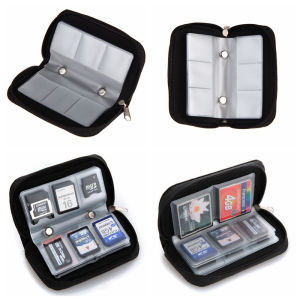 Ginca Hot SDHC MMC CF Micro SD Memory Card Storage Carrying Pouch Case Holder Wallet