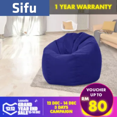 Bean Bag Sofa XXXL (3.6kg) Full Set Ori King Size Ready Stock Lazy Chair Kerusi Malas Bedroom Furniture Home & Living
