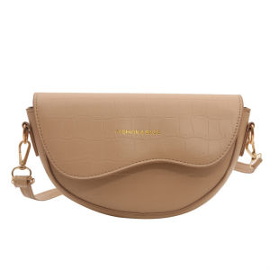 Luxury Shoulder Bag for Women Fashion Underarm Bag Versatile Handbag Pu Tote Bag