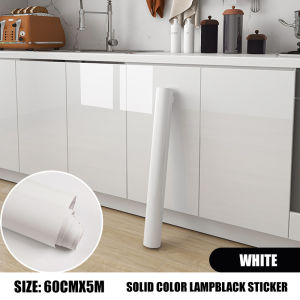 5MX45CM self-adhesive PVC wallpaper waterproof wallpaper Solid Color wallpaper living room bedroom decoration Wall Sticker
