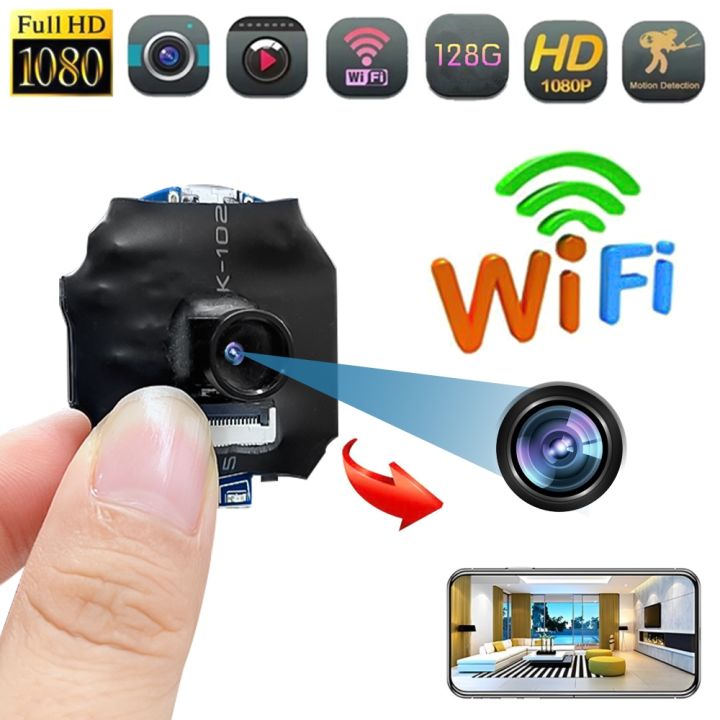 Super Small DIY Camera 1080P HD WiFi Security Mini Spy Camera Motion