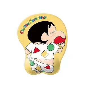 NAM แล็ปท็อป สำหรับ PC อะนิเมะ แผ่นรองเม้าส์ เกม ชุดนอน Shin-chan Crayon Shin-chan สายรัดข้อมือ ที่วางข้อมือ แผ่นรองเมาส์