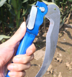 【จัดส่งภายใน 24 ชั่วโมง】เคียวพับได้ เคียวพับ คมและทนทาน เคียวแมงกานีส รุ่นพิเศษสามารถพับเก็บได้