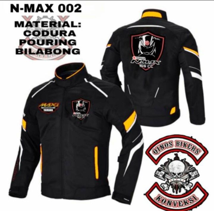 Jaket Touring Nmax Jaket Motor Yamaha Nmax JTN004 Lazada Indonesia