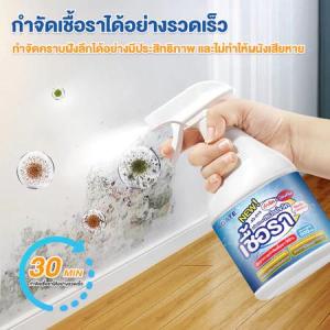 สเปรย์กำจัดเชื้อรากำแพง 500ML ฆ่าเชื้อรา น้ำยากำจัดเชื้อรา น้ำยาขจัดรา เจลกำจัดเชื้อรา ซึมลึก ป้องกันรานาน