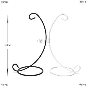 [COD] dgheg 1X 23cm 9" Iron Plant Stand Holder for Clear Hanging Vase Home Decor