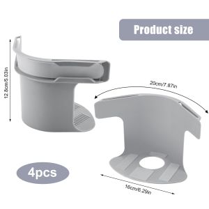 4Pcs Bed Sheet Clips Non-Slip Invisible Pinless Adjustable Holder for All Beds Matibay