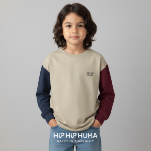 HipHipHuka - T Shirt Kaos Anak Cowok Cewek Baju Bayi Laki-Laki Perempuan 1-11 Tahun Harmoni Series