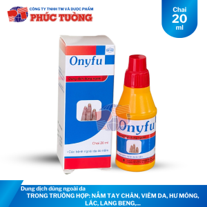 ONYFU - Dung dịch dùng ngoài cho bệnh nấm tay chân