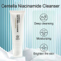 BSKM Cleanser Face Whitening Foam Face Wash Deep Cleansing & Brightening Cleansing Milk Centella Nicotinamide Refreshing Mild 120ml. 