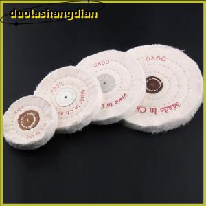 [Duola] ล้อขัด3 4 5 6 7 8 ล้อขัดผ้าฝ้ายผ้าสำลีสำหรับขัดล้อเครื่องประดับเงินสีทอง