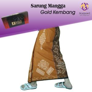 Sarung Mangga Gold Kembang
