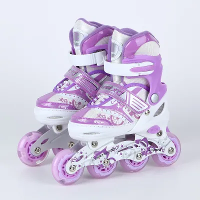[Hàng có sẵn]Giày patin trượt Sport cao cấp dành cho trẻ em người lớn có thể điều chỉnh to nhỏ
