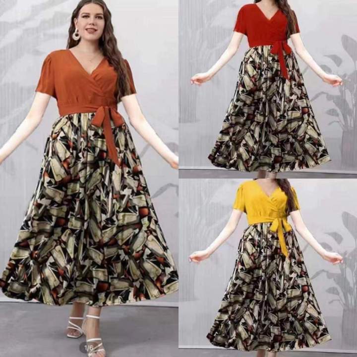 Lazada 2025 retro dress