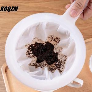 KOQZM Nylon Fine Colander Sieve Strainer with Handle for Juice Soymilk Coffee Filter