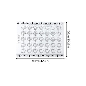 Non-Stick Food Grade Silicon Mat for Baking Reusable Kneading Mat Home Oven Baking Mat