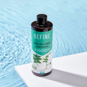 <HOT> Nước súc miệng thảo dược Befine 300ml hương bạc hà - bảo vệ răng miệng hơi thở thơm mát