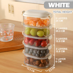 🔥 SEGAR LAMA 🔥 Plastic Multi-Layer Spice Container Moisture-Proof Seasoning Storage Bekas Rempah 香料盒