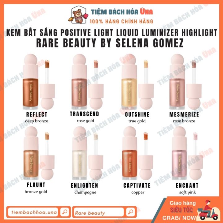  Rare Beauty by Selena Gomez Positive Light Liquid Luminizer  Highlight Enchant : Beauty & Personal Care