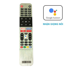 Remote Dùng Cho TV SKYWORTH Điều Khiển Tivi Nhận Giọng Nói Internet Smart Netflix YouTube Prime Video Google Play Kèm Pin AAA