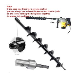Búa điện chuyển đổi kết nối ống bọc ngoài thanh SDS thân tròn chuyển đổi tác động 2 khe cắm dụng cụ nâng xe