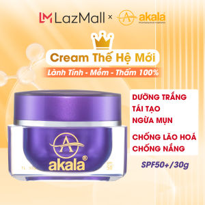 Kem Dưỡng Trắng - Tái Tạo - Ngừa Mụn - Chống Lão Hoá - Chống Nắng akala ( Nhau Thai Cừu & Collagen Peptide ) 30gram