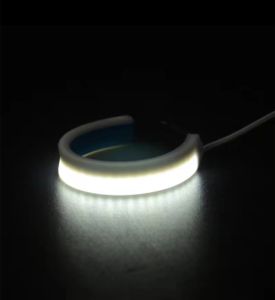 cod Led light for motorcycle shock Motorcycle front shock absorber LED ring turn signal front shock absorber front fork modified LED turn light ring