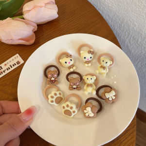 1 SET 10PCS - IKAT RAMBUT ANAK MOTIF KARAKTER LUCU / IKAT RAMBUT KARAKTER / KARET IKAT RAMBUT KOREA