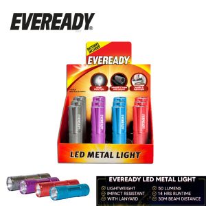 Eveready MLHV32 LED Metal Light Torch Light