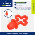 Traffic Cone Post Chain Adaptor by Leeden Online Store. 