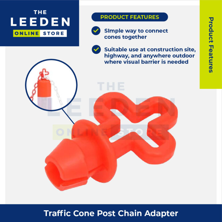 Traffic%20Cone%20Post%20Chain%20Adaptor%20by%20Leeden%20Online%20Store%20-%20Image%202