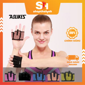 Xỏ Ngón Aolikes (1 Cặp) - Bao Tay Quấn Tập Gym Chơi Thể Thao Ko Bị Chai Tay Nữ Dạng Nửa Bàn Xỏ Ngón