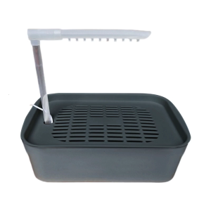 USB Bird Bath Basin Automatic Water Circulation Bath Tub for Parrots Use with Quiet Operate and Adjustable Water Flows