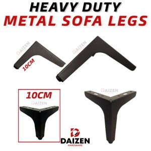 COD 4Pcs/set Iron Furniture Leg 10CM Table Feet Sofa Bed Leg